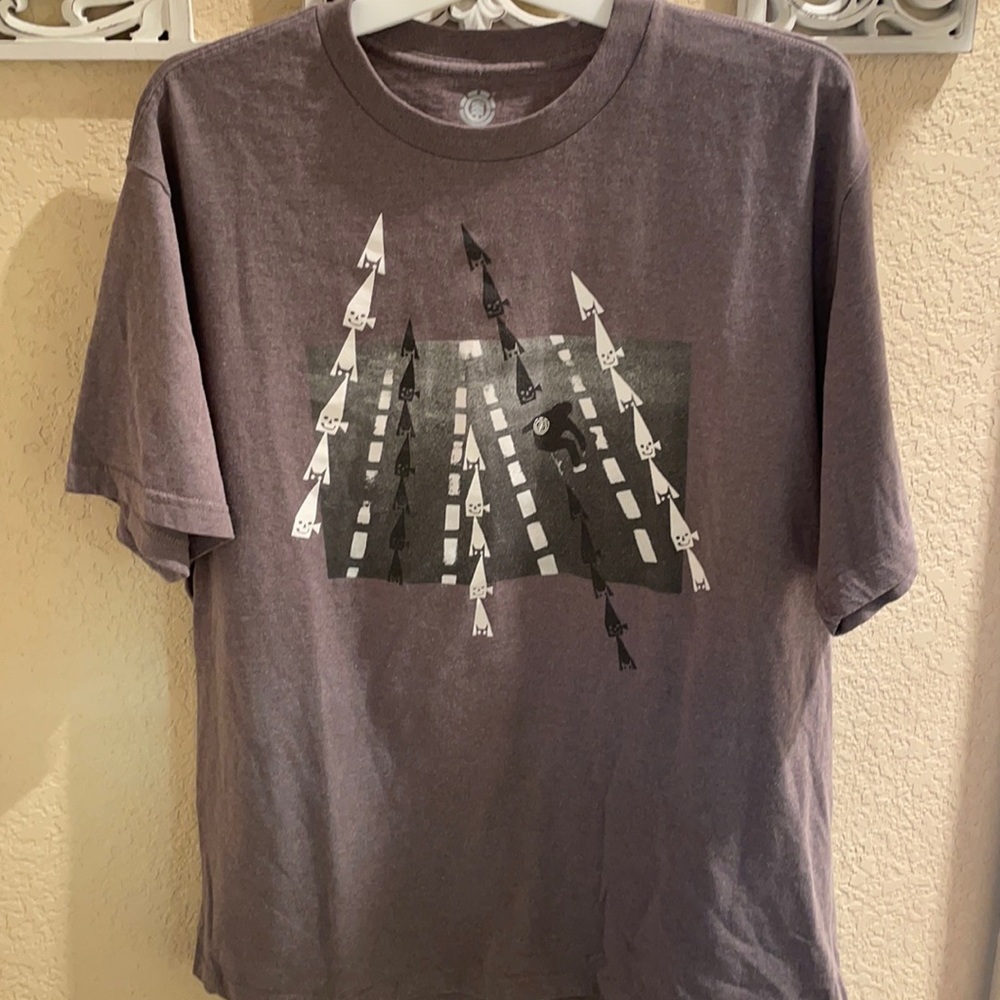 Men’s element gray t shirt skateboard sz XXL